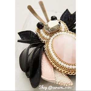🦄NWT Anthropologie Bea Valdes Bitsie Bug Brooch